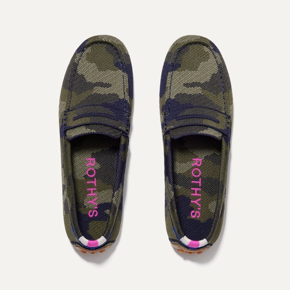 Rothy's The Driver - Spruce Camo Size 6.5